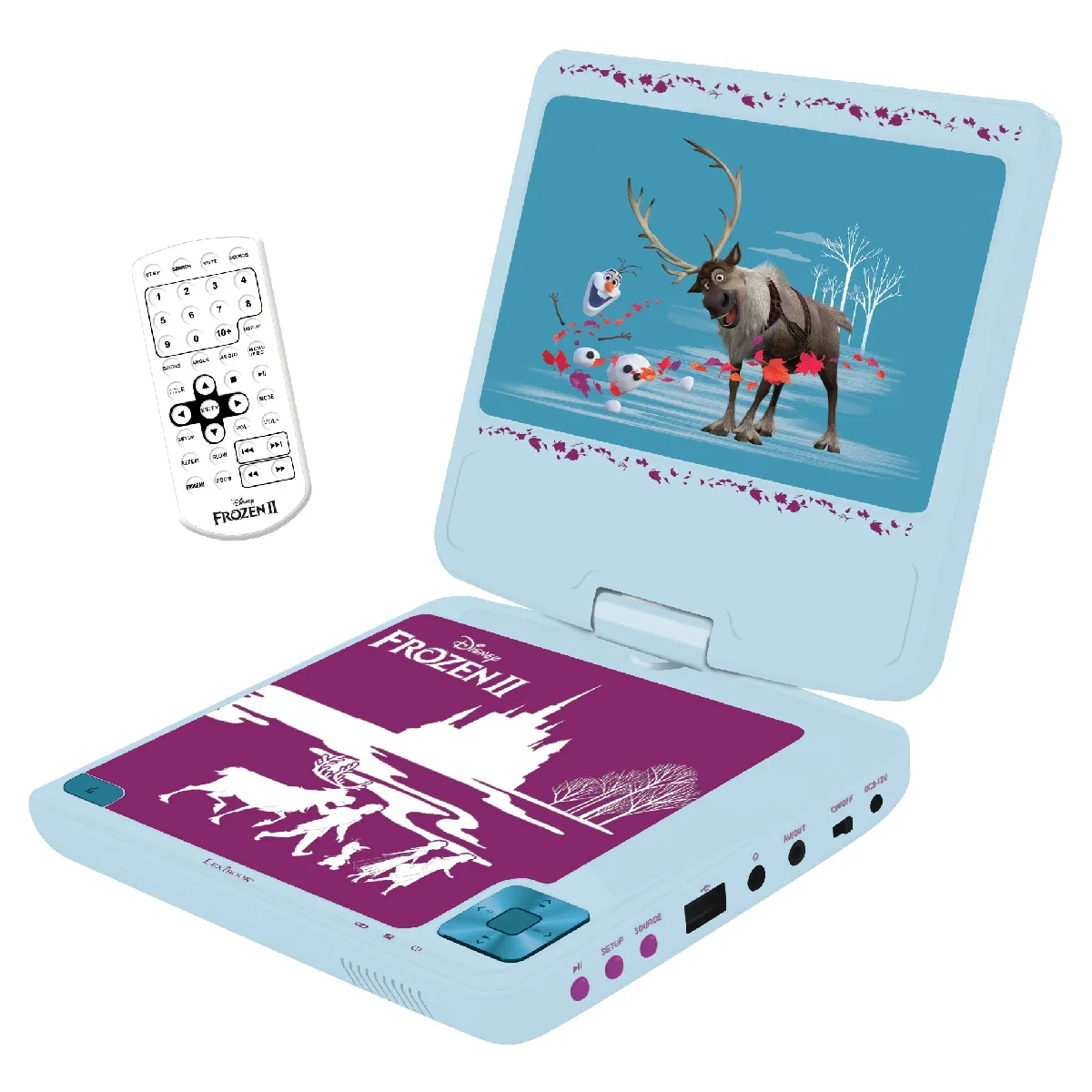 Lexibook La Reine Des Neiges Lecteur Dvd Portable - vue 2