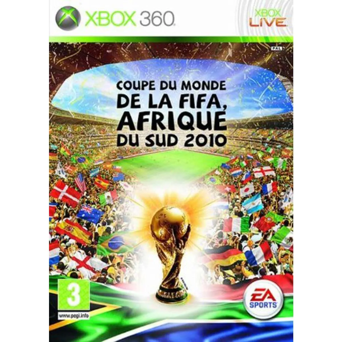Electronic arts Jeu Xbox 360 Coupe du Monde FIFA 2010