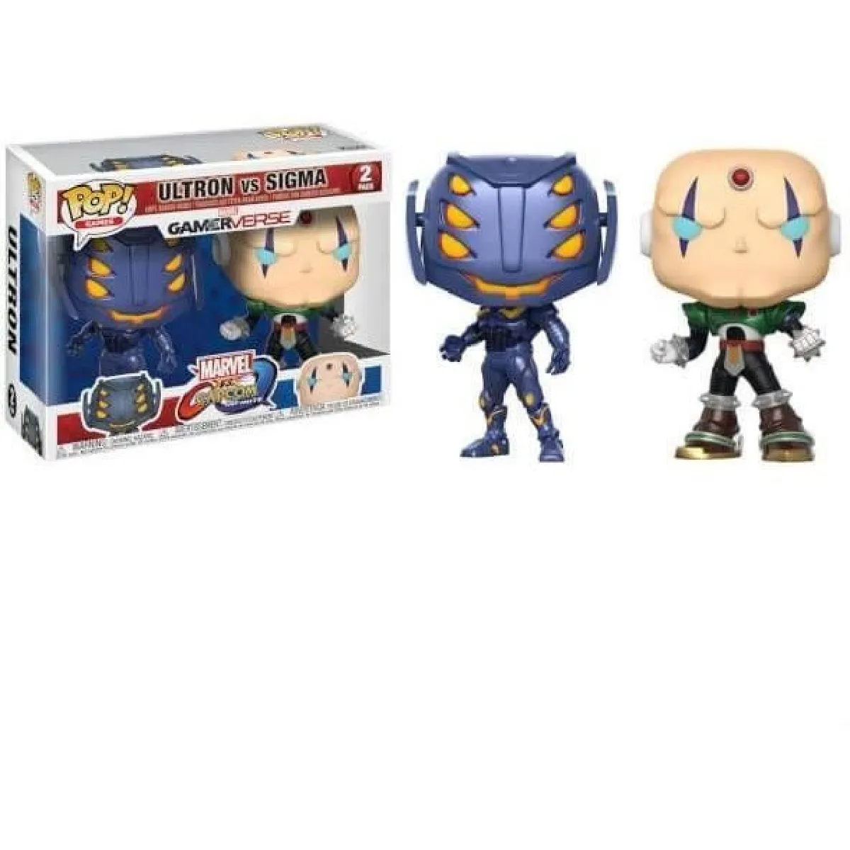 Funko Pop! Marvel VS Capcom Ultron VS Sigma