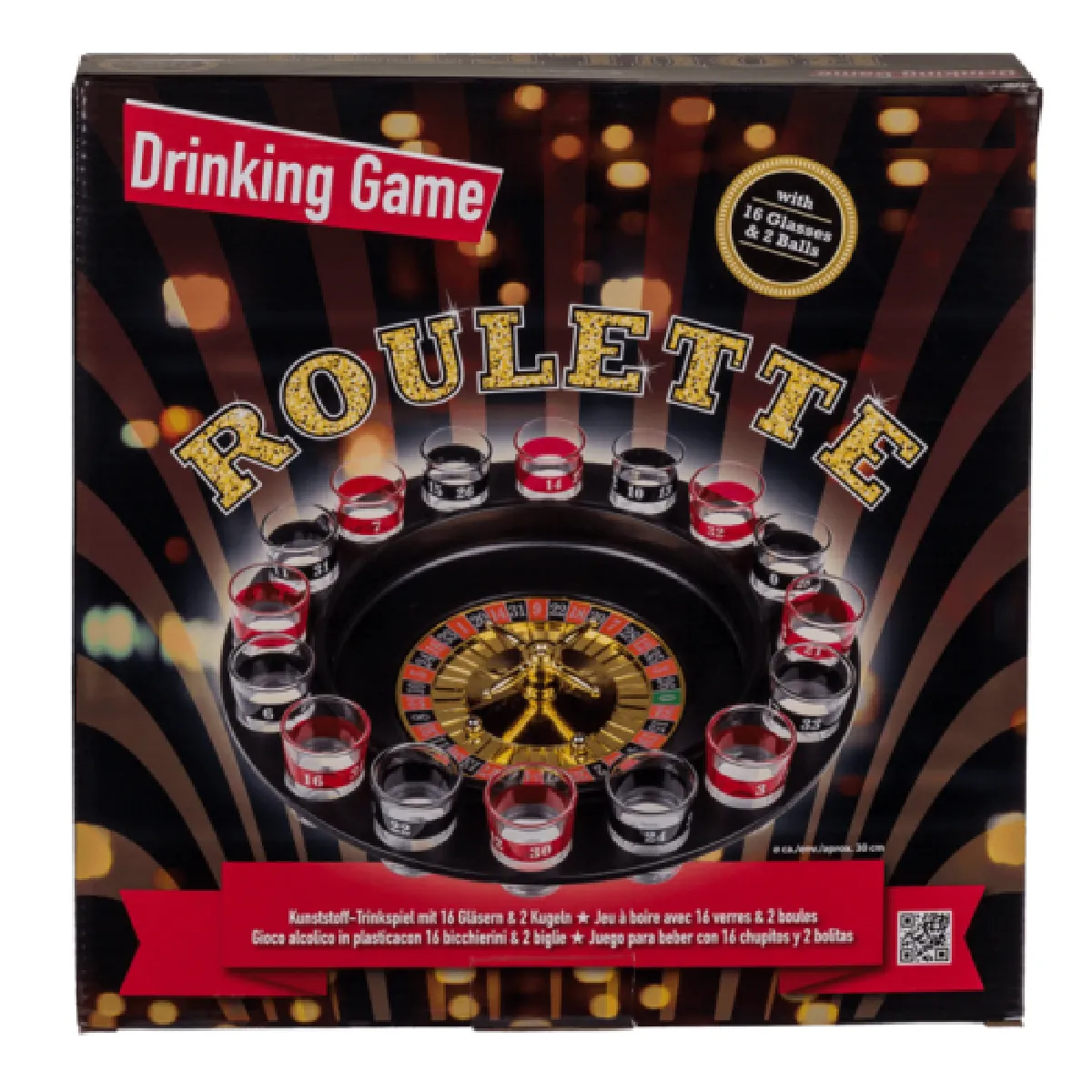 Plateau Tournant Roulette 7 Pouces - Jeu à Boire Portable Pour Fêtes Et Réunions Familiales