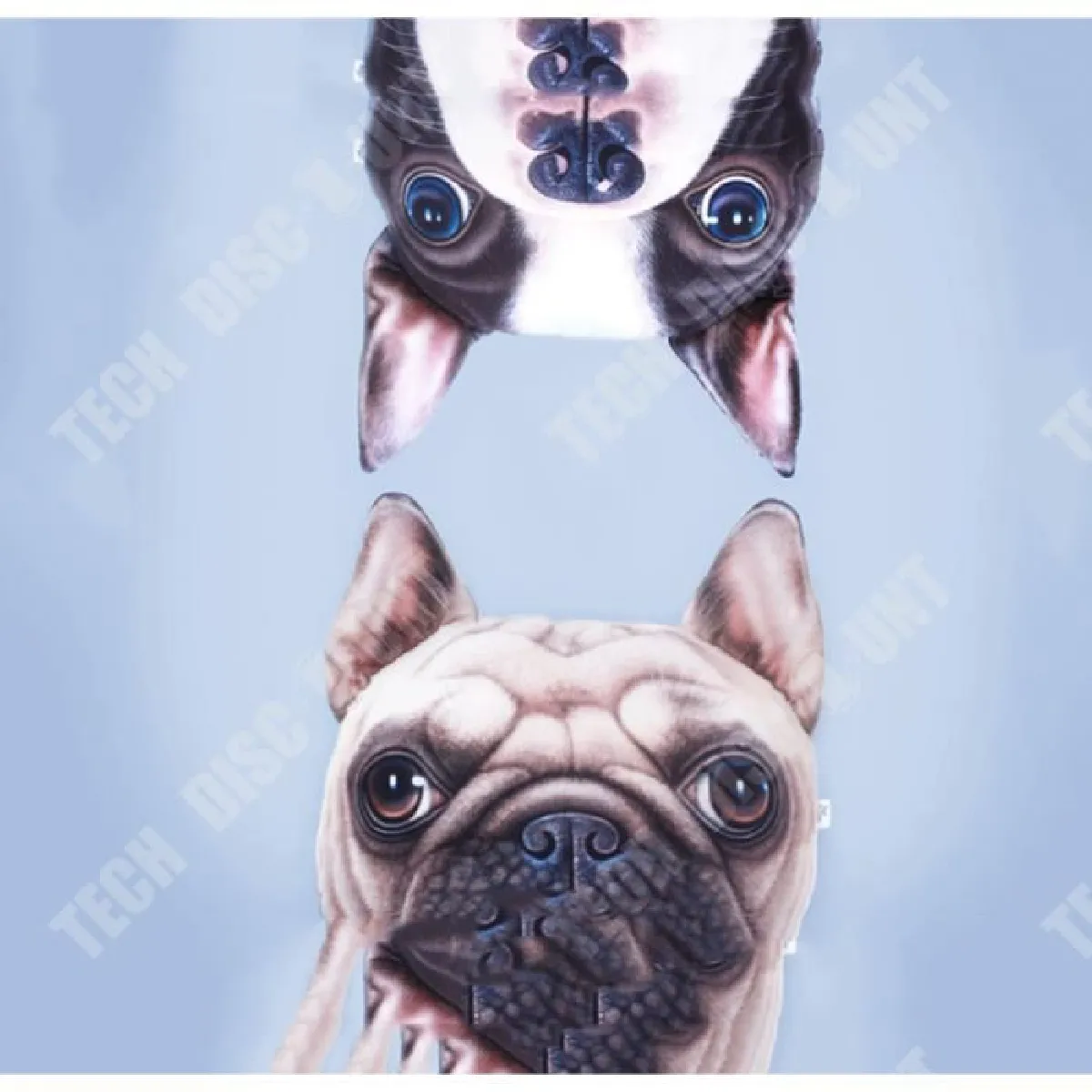 Comparer les prix de TD® Drôle 3D Dog Imprimer Coussin Coussin créatif mignon poupée en peluche cadeau Home Décor nochalofo 22061 y