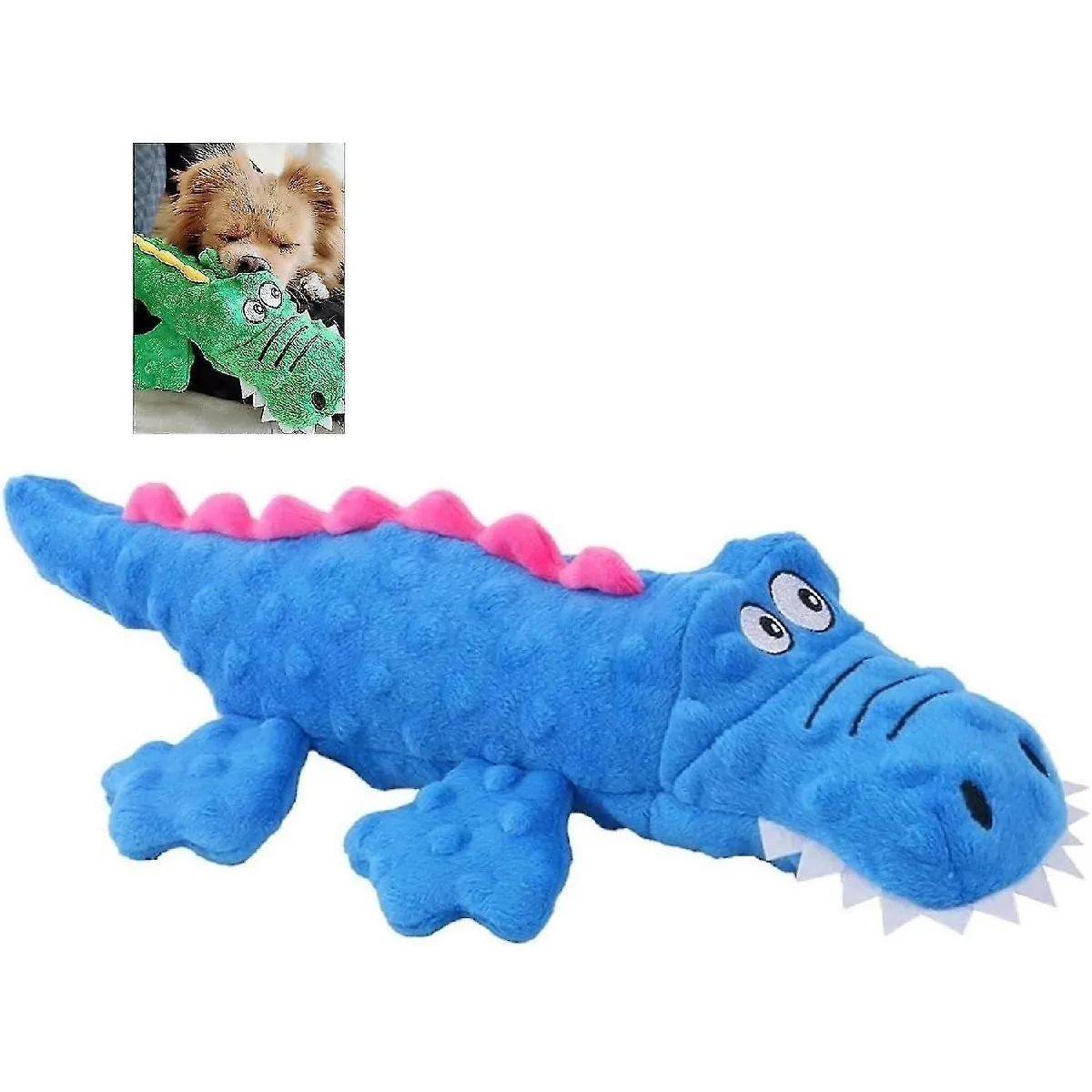 Comparer les prix de Dog Companion - 2024 Nouveau Jouet Crocodiles Robuste Indestructible pour les Gros Mordilleurs, Jouets Peluche Incassable pour les Mordilleurs Agressifs, Intera