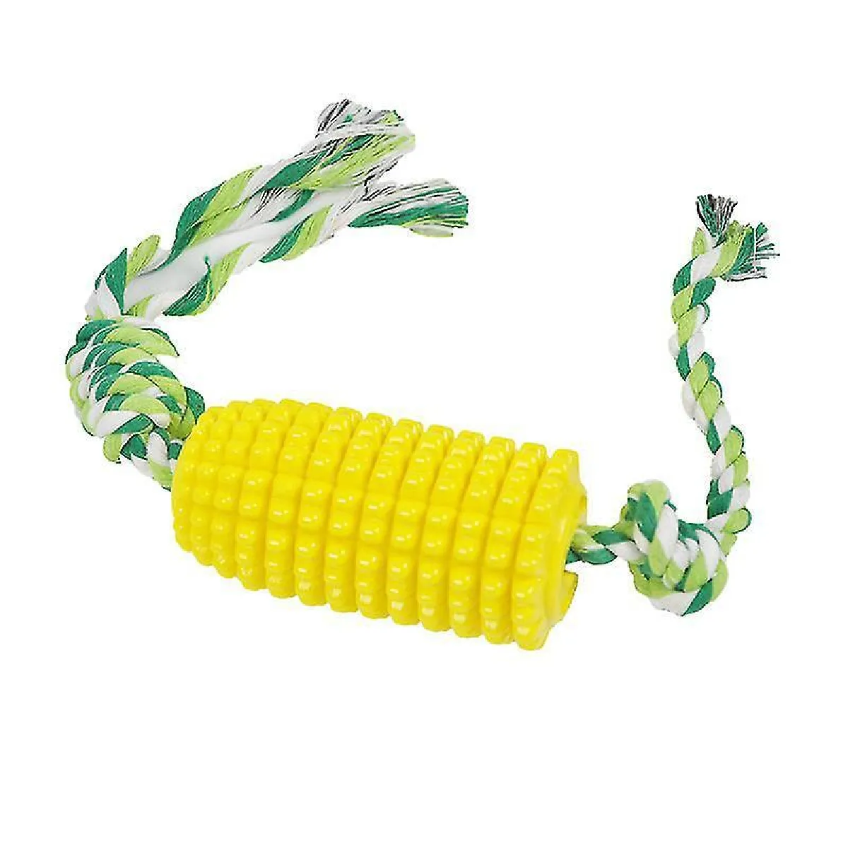Meilleurs prix pour Jouets à mâcher pour chien, jouets en forme de bâton de brosse à dents pour chien en maïs, jouets en forme de bâton de brosse à dents résistant aux morsures avec corde, bâton de brossage pour les soins dentaires des chiots