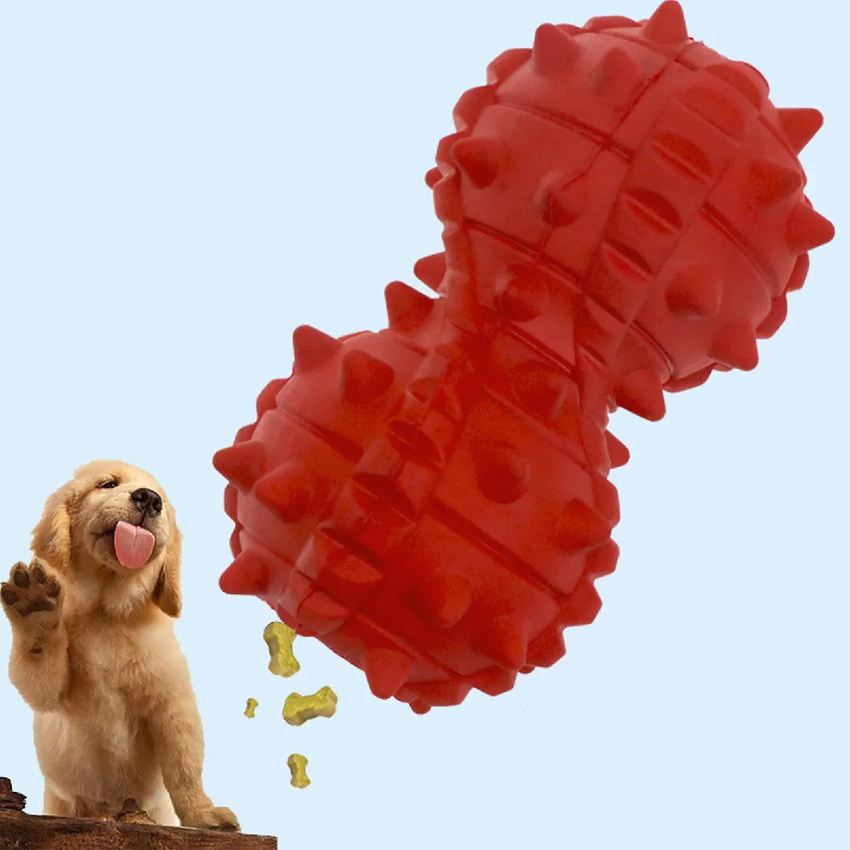 Meilleurs prix pour Jouet Pour Chien Indestructible Pour Mâcher Un Jouet Interactif Pour Chien, jouets Durables De Nettoyage Des Dents De Chien Pour Chiens De Grande Et Moyenne Taille