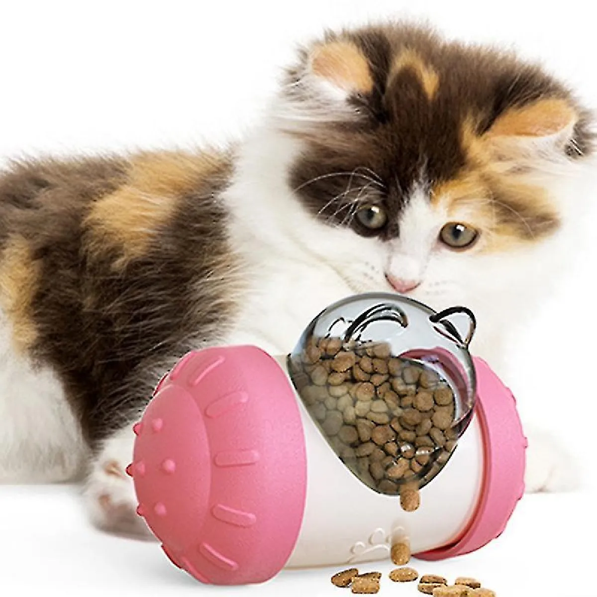 Comparer les prix de Jouet Qui Fuit Drôle de Friandise Pour Chien Avec Jouet Interactif à Roue Bleu