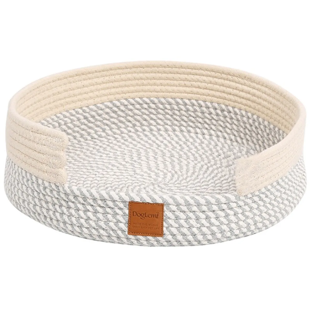 Comparer les prix de 2 en 1 rond coton filetage tressé chat rasoir matelas panier coton durable chat rasoir et rasoir tapis