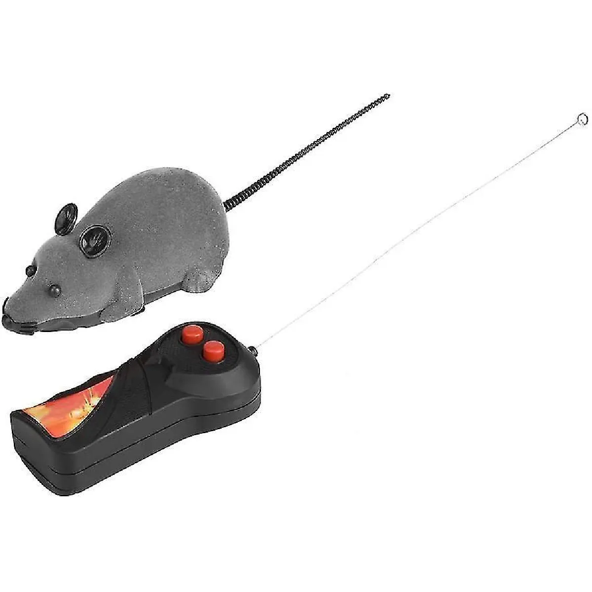 Meilleurs prix pour Télécommande électronique Souris Rat Pet Toy, Chat Chien Enfant Simulation Souris Jouet (gris)