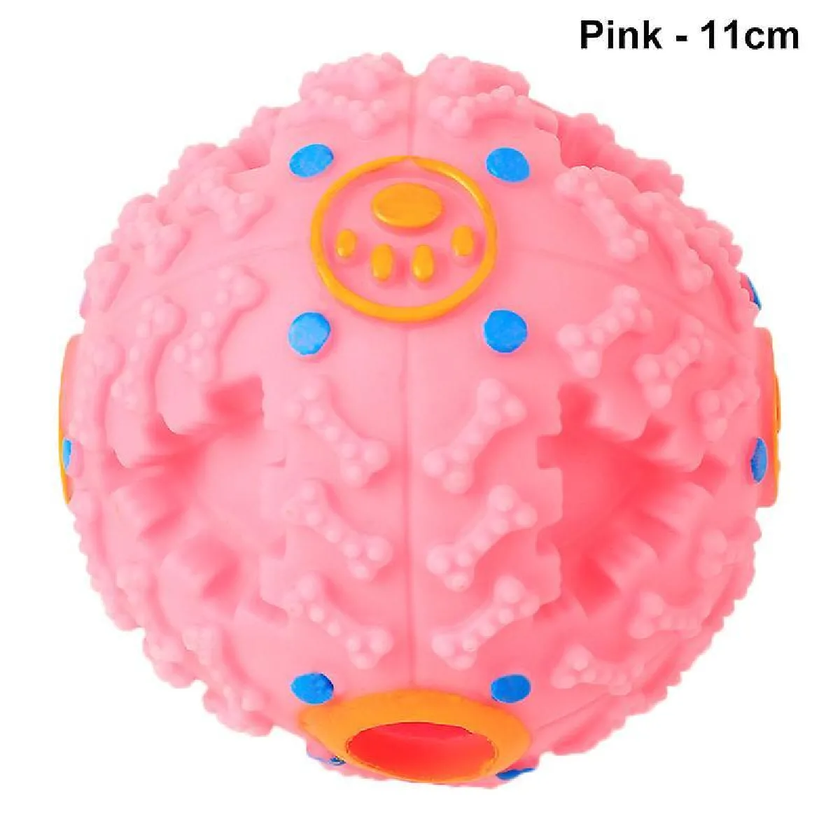 Comparer les prix de 1 Pcs Jouet Chien Distributeur de Traitements Balle Distributeur de Nourriture Grincement Jouets Interactifs à Mâcher pour Chien