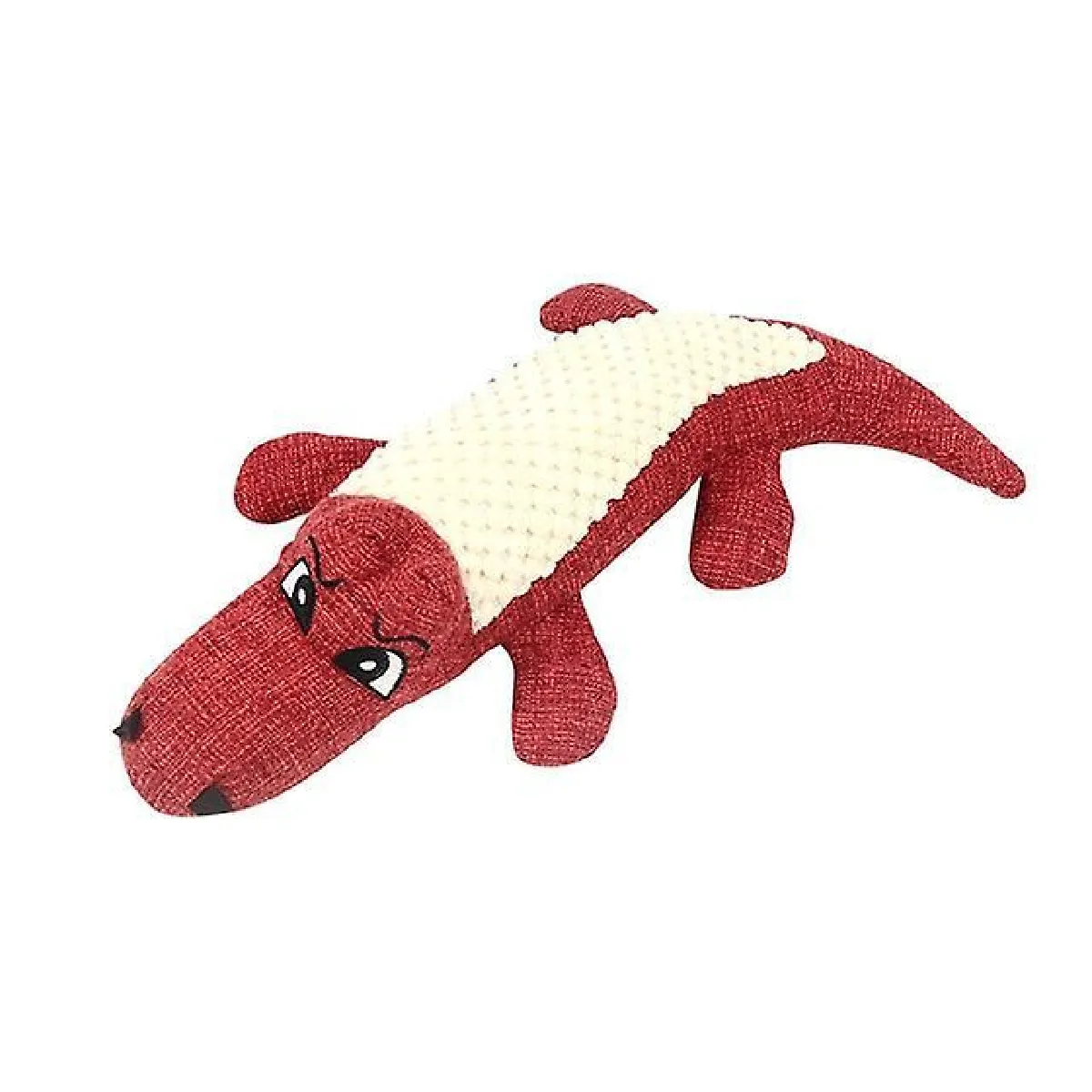 Comparer les prix de Drôle de chien chien chat peluches Durabilité Mâche Jouets Simulation Crocodile Générateur de son intégré Animaux Peluche Jouets couinants