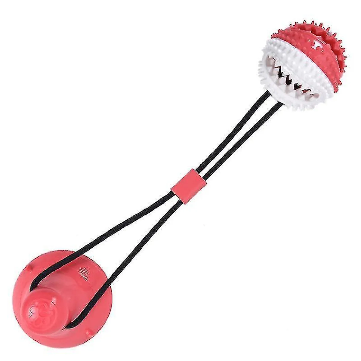 Meilleurs prix pour Bjxy Jouet Pour Chien De Compagnie Balle Anti-morsure Et Résistante À l'usure Jouet de Déversement de Nourriture Jouet de Ventouse de Balle de Corde de Tir à la corde Pour Chien