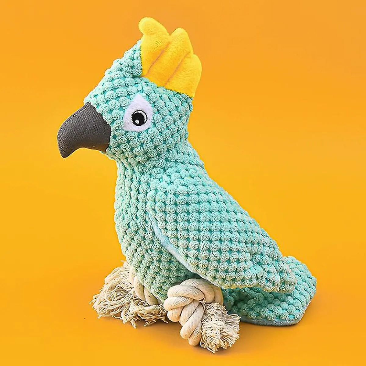 Comparer les prix de Jouet en peluche bleu clair pour chiot et chien de taille moyenne, jouet pour chien qui couine, jouet à mâcher pour chien, chiot