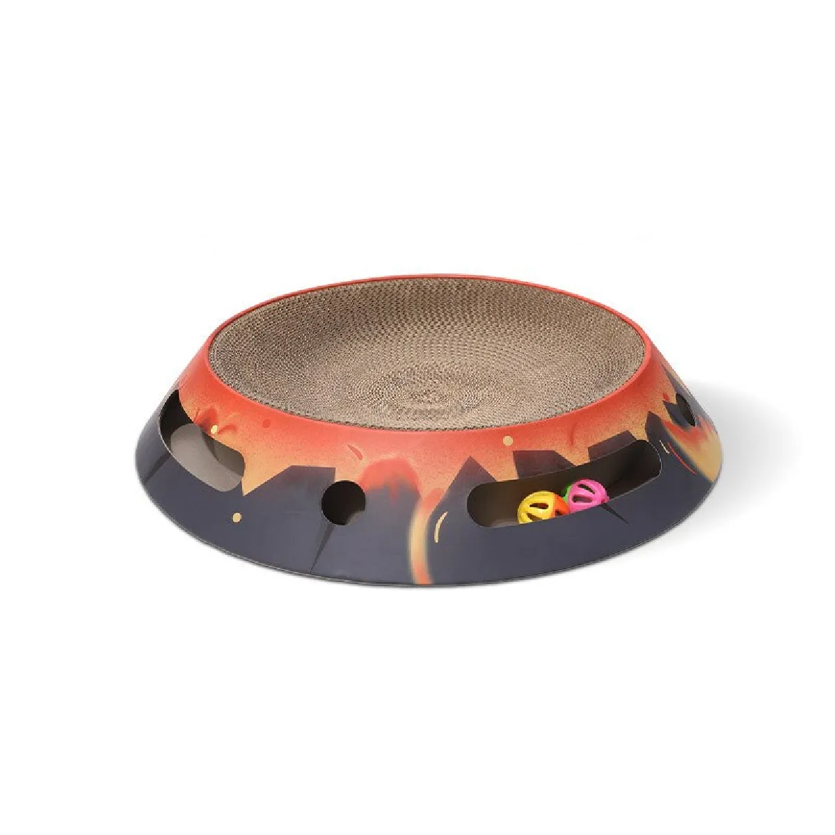 Meilleurs prix pour Bassin à griffure pour chat, papier ondulé, jouets pour chat non pelliculeux, fournitures pour chat