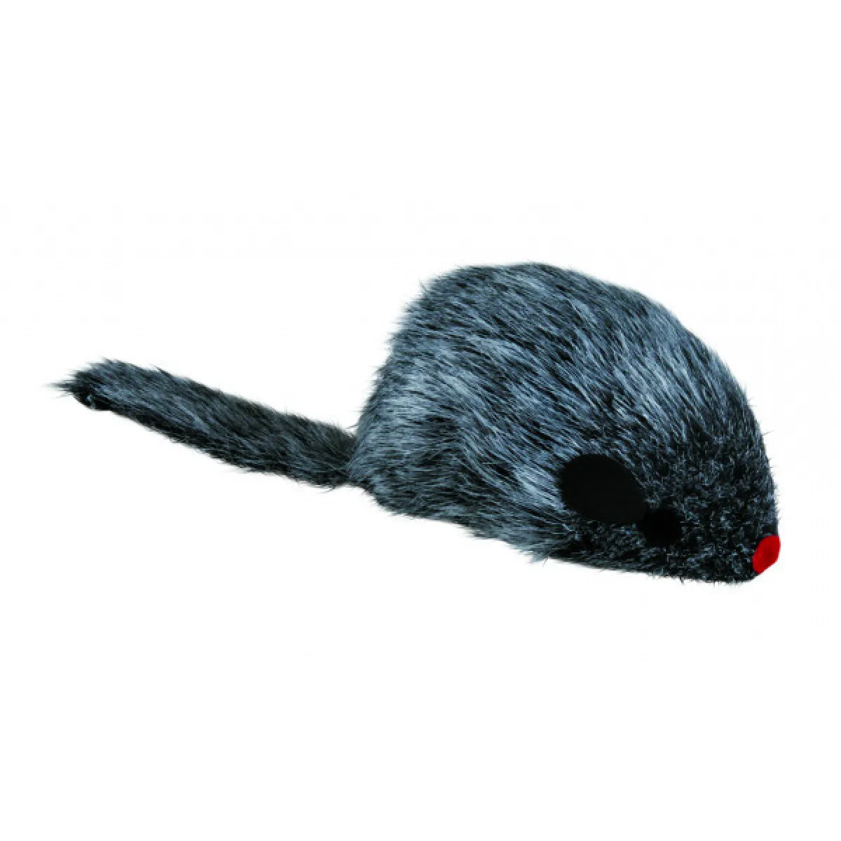 Souris frétillante en peluche