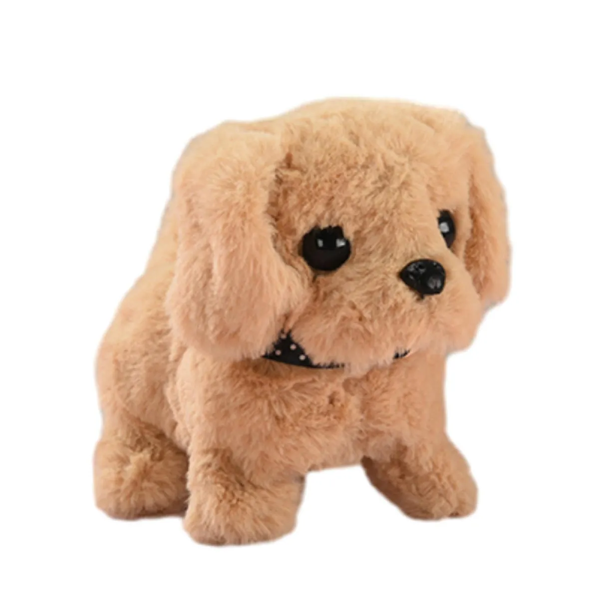 Comparer les prix de Jouets électroniques pour chiens en peluche pour les enfants, jouets interactifs réalistes, marche, aboiement, remuement de la queue - SNNGV