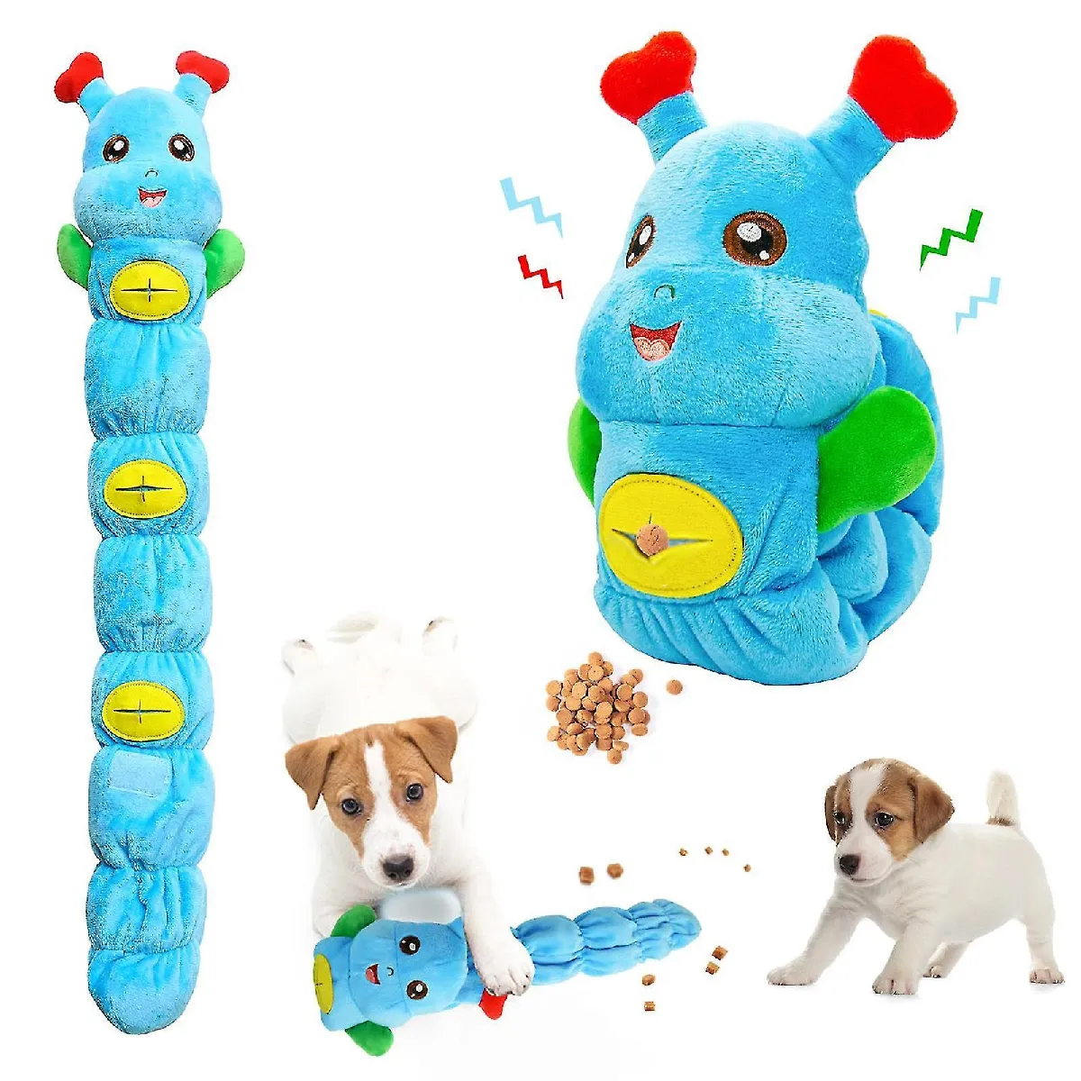 Comparer les prix de Jouet pour chien Squeaky Dog Toy Snuff Intelligence Toy pour chiens Renifler Toy Pour l'ennui, l'entraînement instinctif - Snngv