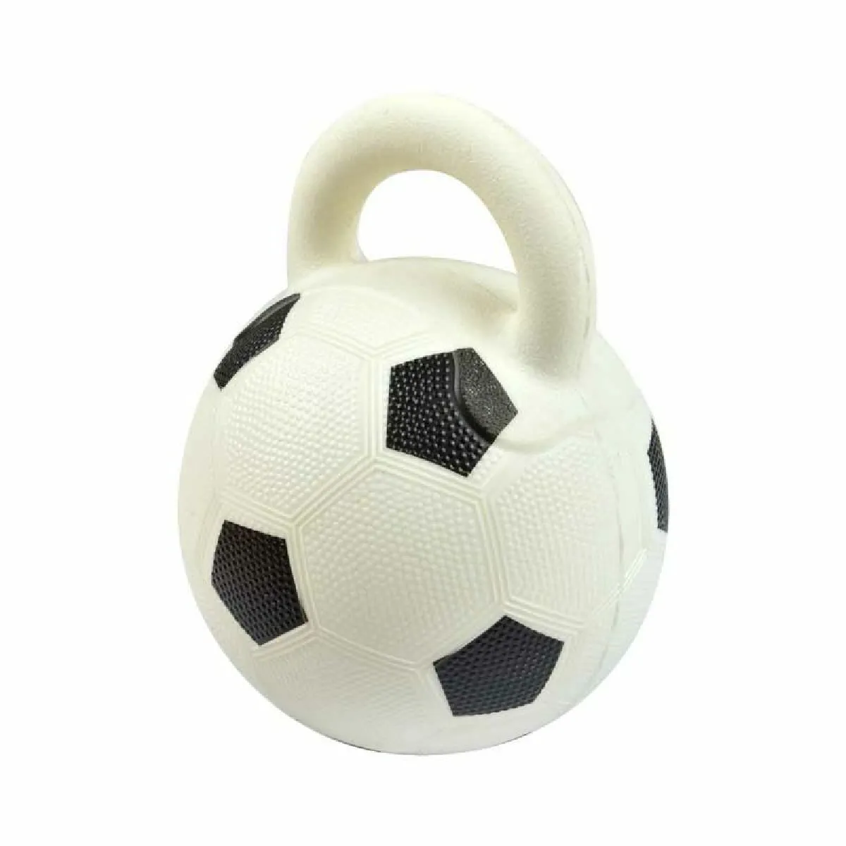 Jouet pour Chien Ballon de Foot - Blanc/Noir Jouet pour Chien Ballon de Foot - Blanc/Noir