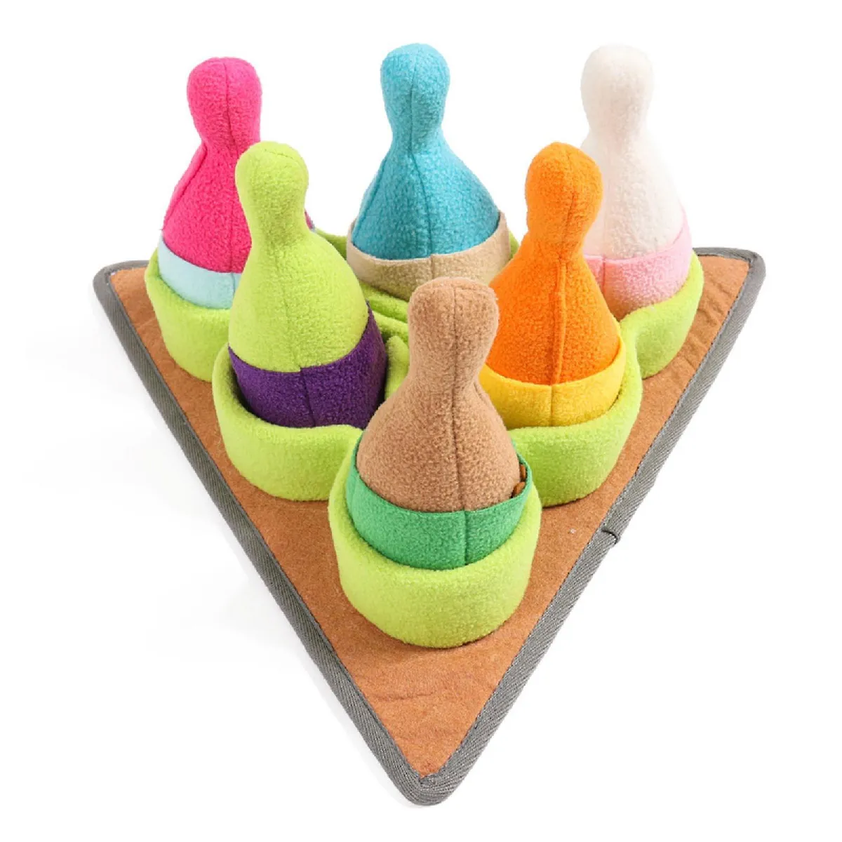 Meilleurs prix pour Tapis Snuffle pour chien Tapis d'alimentation Chiot Casse-tête Peluche Jouets à grincer Tapis de friandises