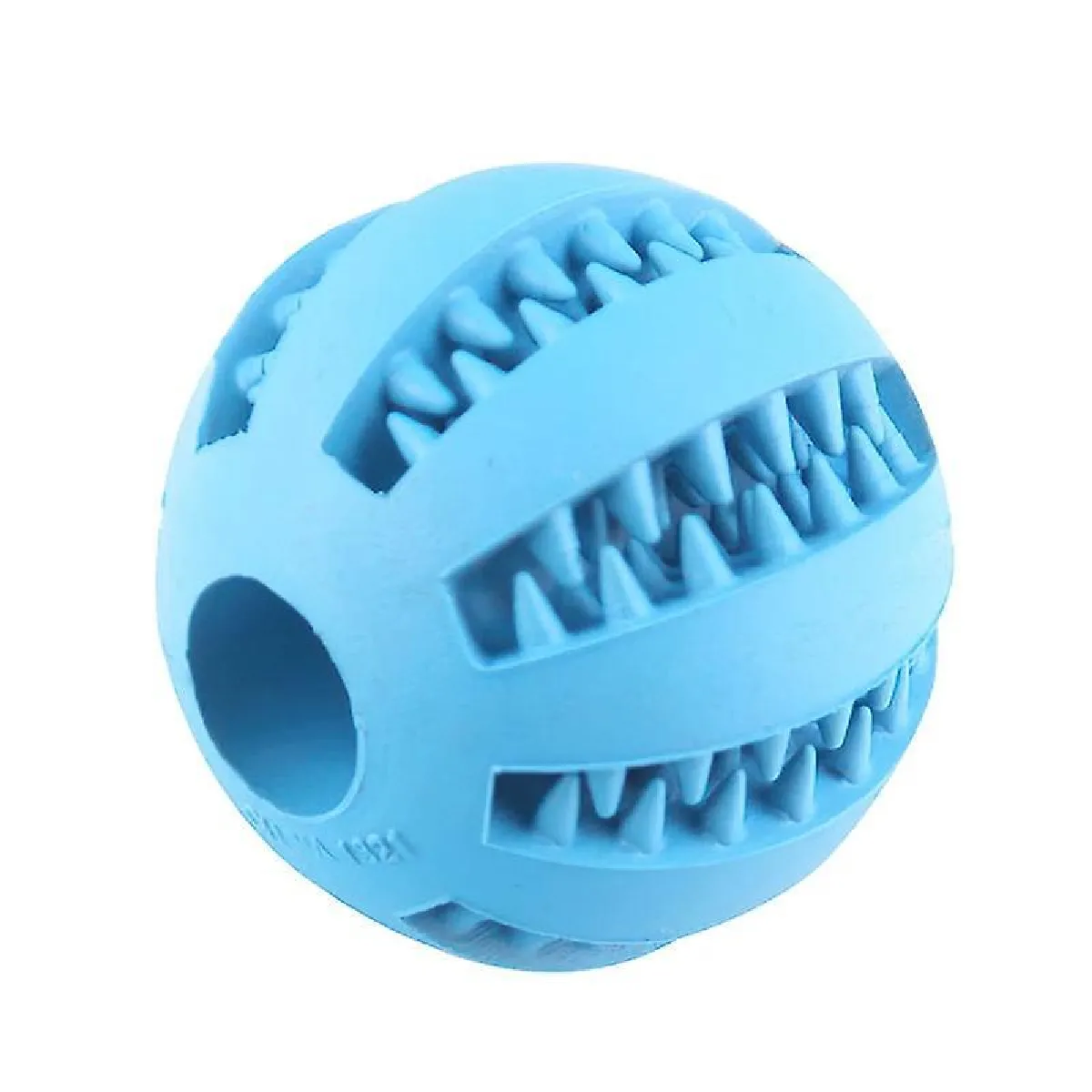 Meilleurs prix pour 7CM/5CM Jouets Interactifs Balle pour Chien Jouets à Mâcher Nettoyage des Dents Elasticité Jouet Chien Balle en Caoutchouc Jouet Suministros para perros
