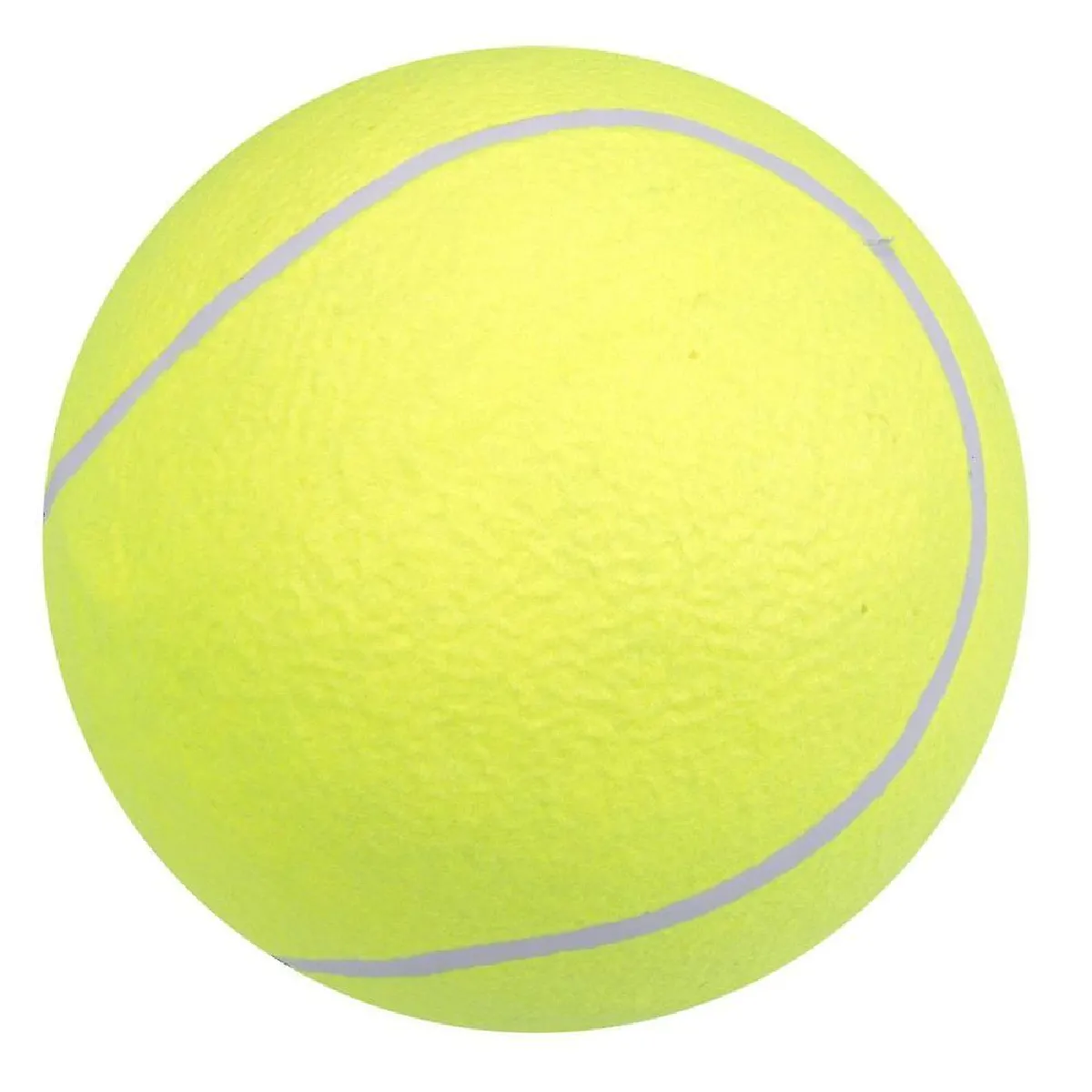 Comparer les prix de Jouet de Tennis Géant 24cm pour Mâcher Jouet de Tennis Gonflable Signature Jouet de Tennis pour Animaux de Compagnie Ballon de Supplément