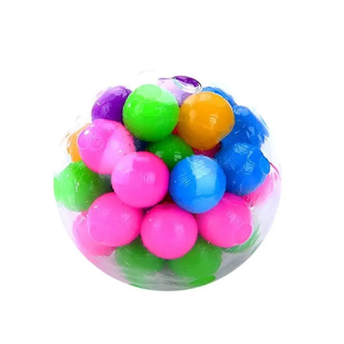 Comparer les prix de Jouet en caoutchouc souple pour enfants, coloré, rebondissant, anti-stress, cadeau amusant - SNNGV