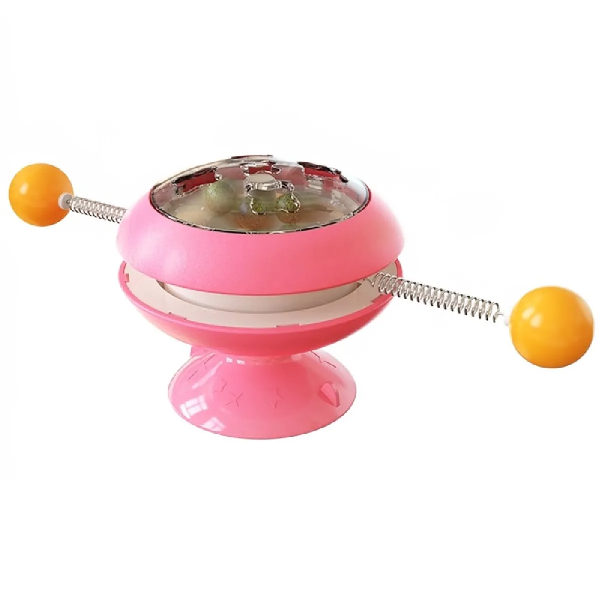 Meilleurs prix pour Moulin à vent, chat, puzzle, tourniquet, jeu, entraînement, chaton, jouet interactif, brosse à dents pour animaux de compagnie, jouet pour chat (rose)