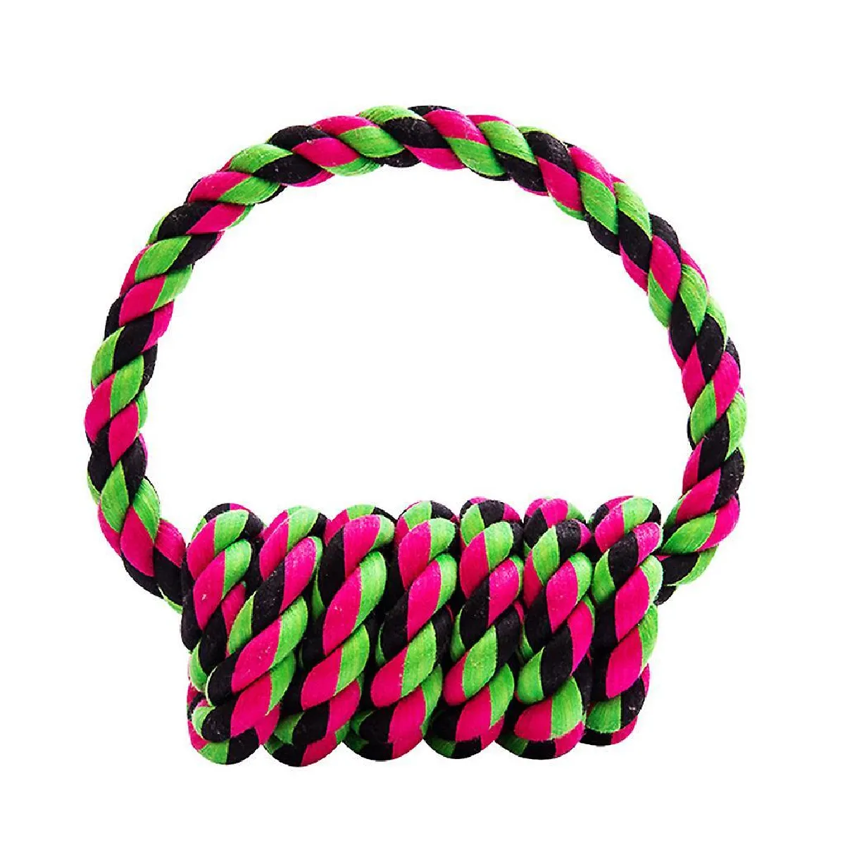 Meilleurs prix pour Jouets de corde pour chien pour les mâcheurs agressifs Couleurs vives Jouet presque indestructible