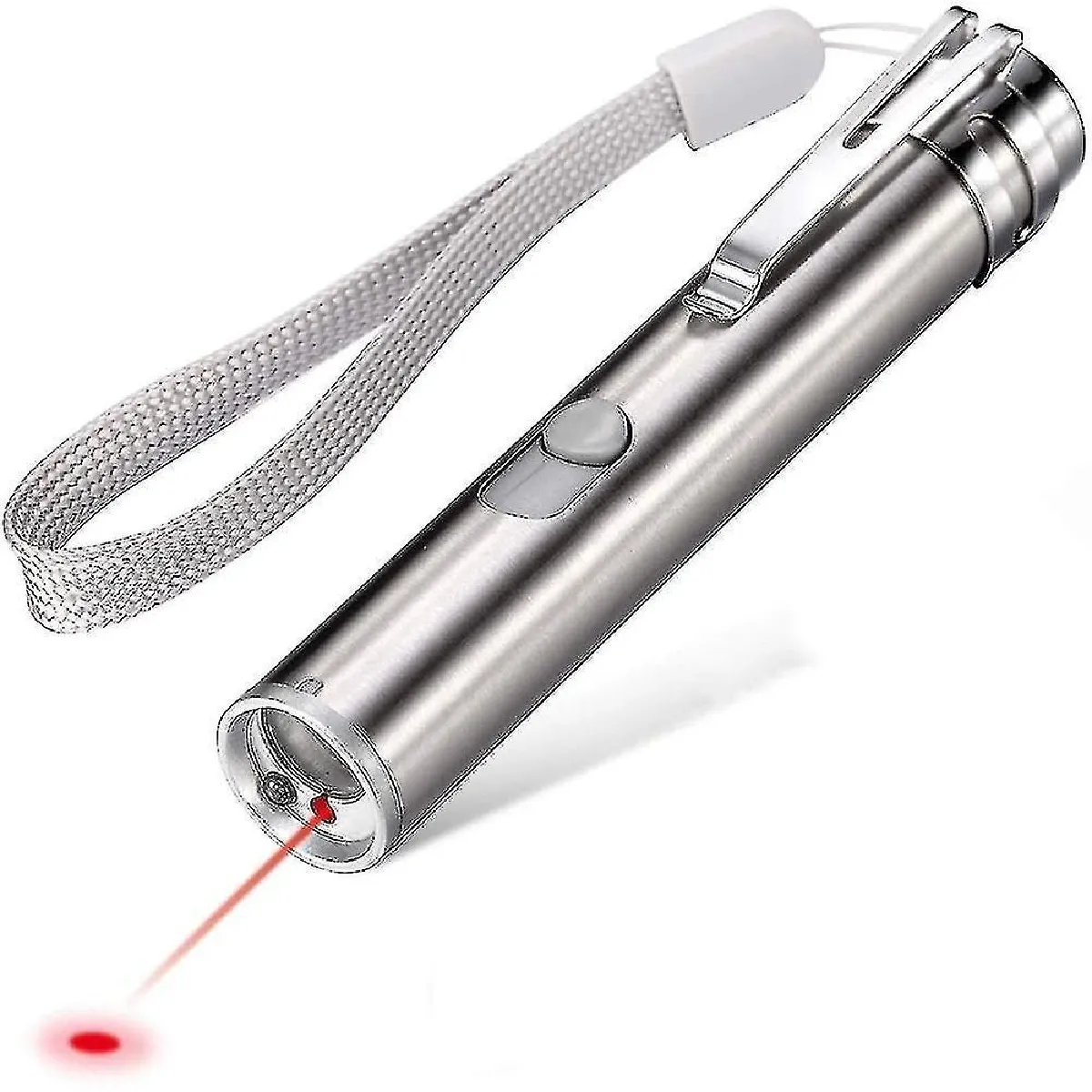 Comparer les prix de Pointeur laser pour chat rechargeable, jouet lazer interactif pour chat et chien, outil de dressage et d'exercice pour animaux de compagnie, 3 modes - lumière rouge Le