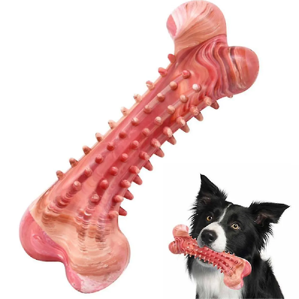 Comparer les prix de Jouet à mâcher pour chien en caoutchouc résistant à l'usure