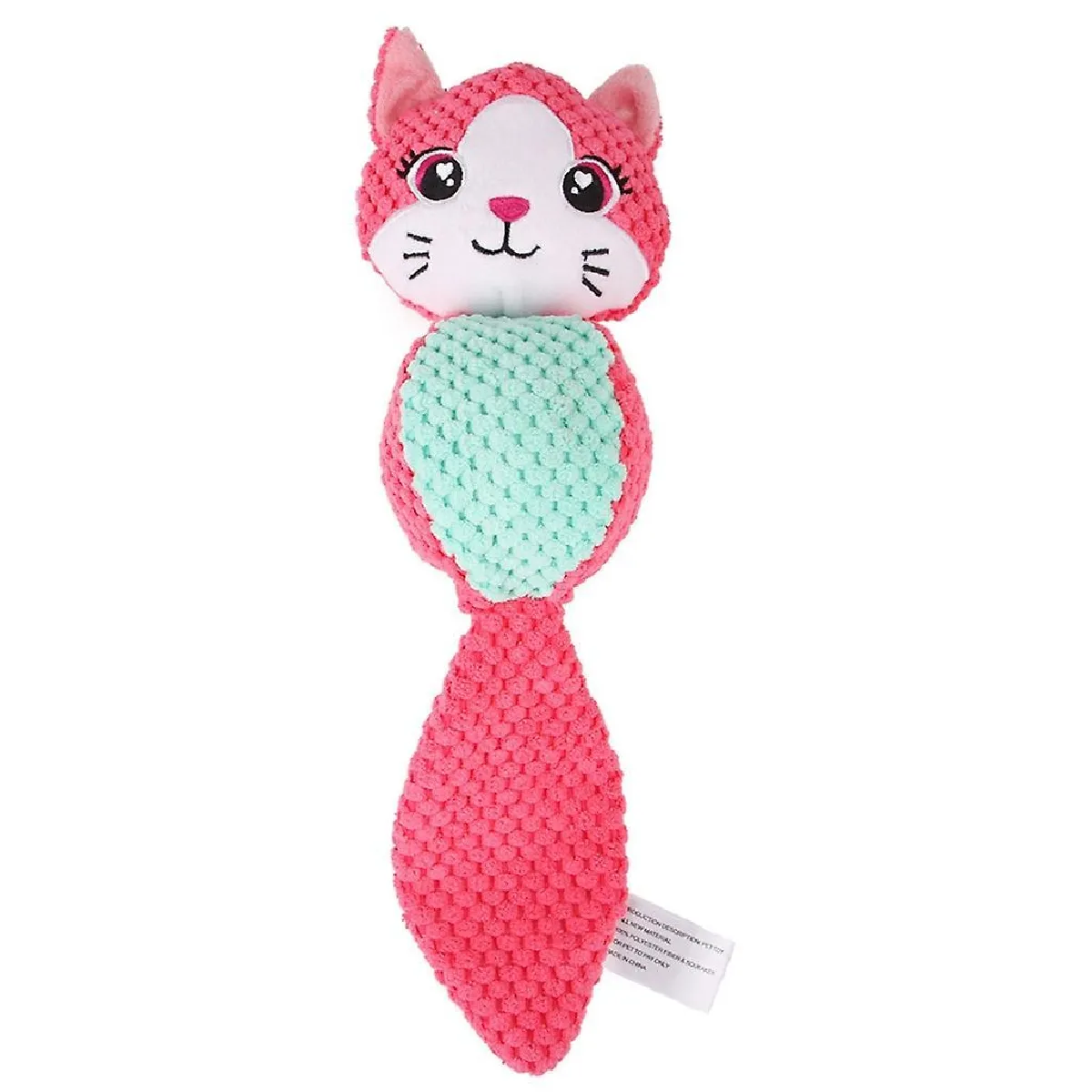 Comparer les prix de Jouet Cache-cache pour chien en velours côtelé Jouet grinçant pour chien de taille moyenne, petite et grande