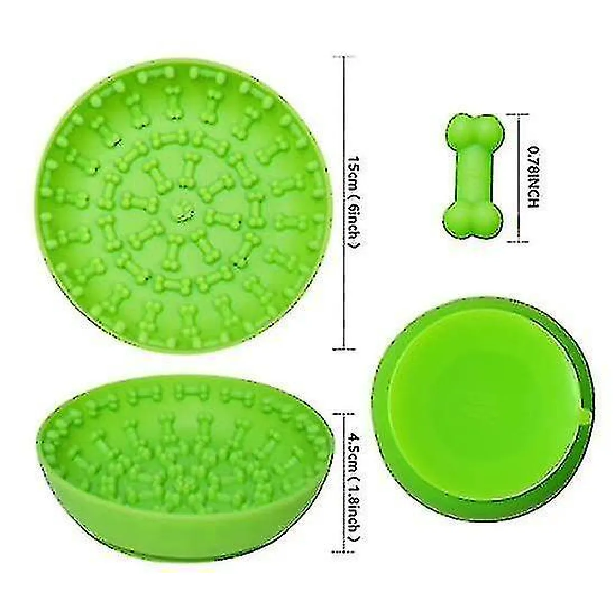 Comparer les prix de Bol pour chien Anti-ingestion Super Design Slow Feeder, Bol interactif Bloat Stop Pet pour les mangeurs rapides