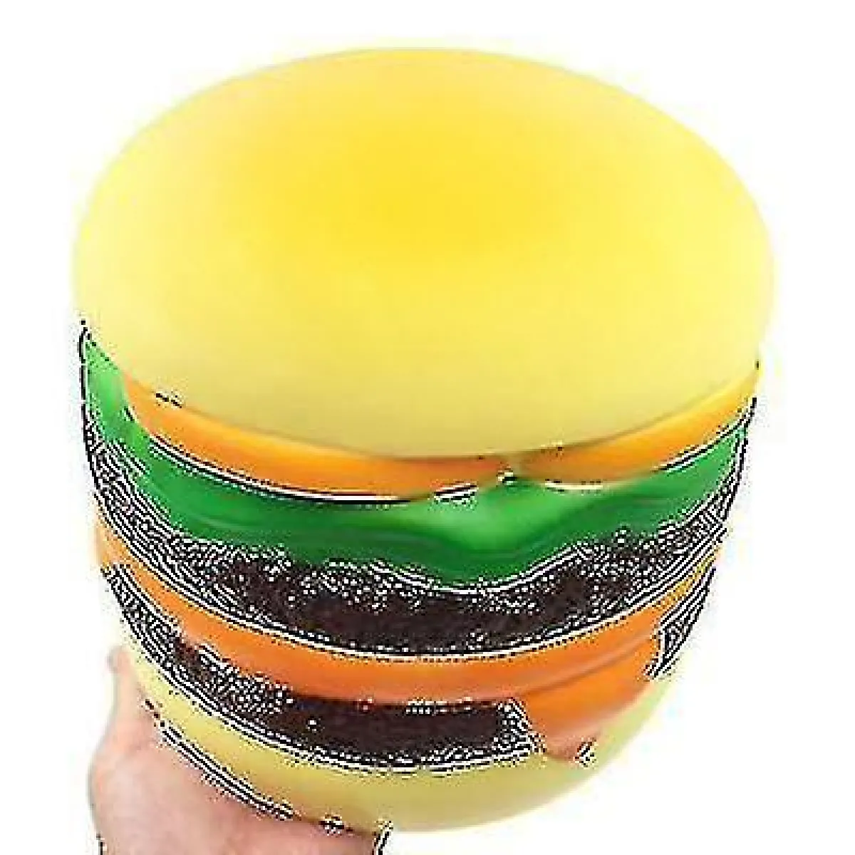 Meilleurs prix pour Cheeseburger surdimensionné Squishy Slow Rebound Decompression Vent Toys pour enfants, adulte19cm * 19 * 19cm