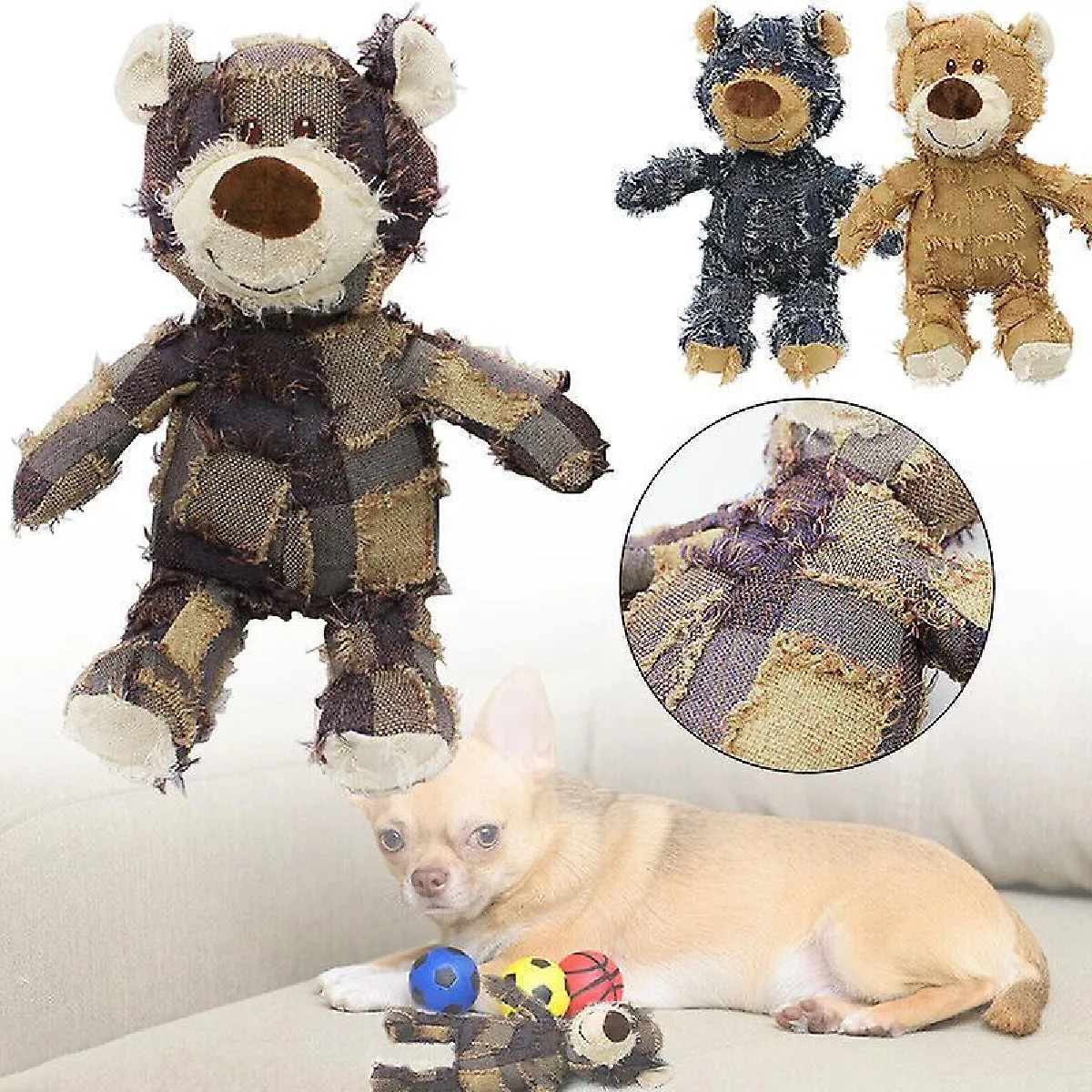 Meilleurs prix pour Extreme Bear Dog Toy Indestructible Robuste Compagnon Mâcheurs Formation Jouets À Mâcher