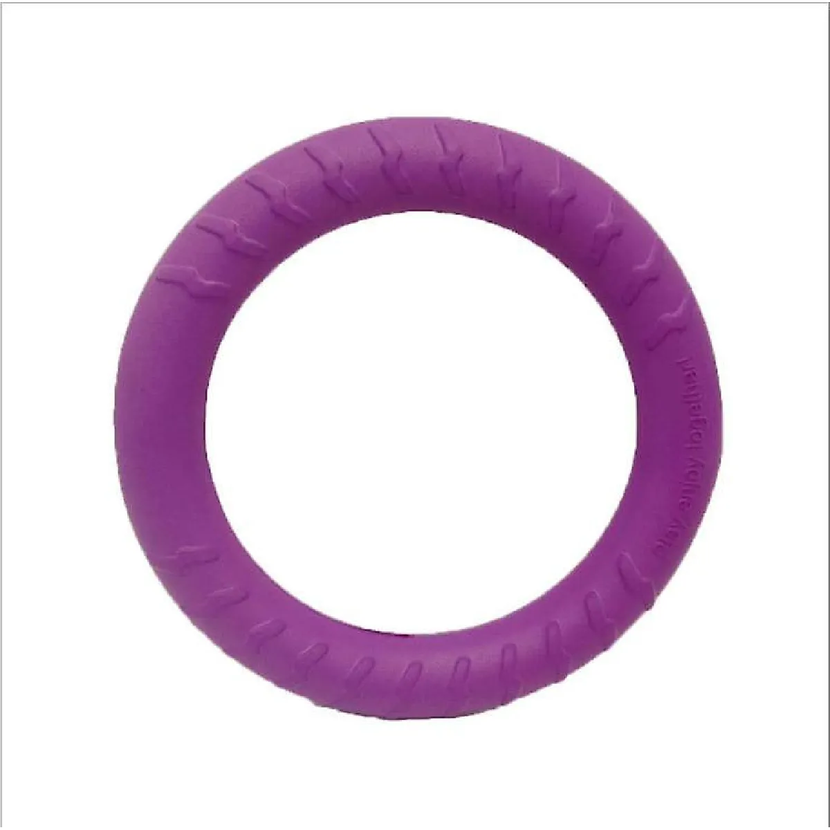 Meilleurs prix pour Jouets pour animaux de compagnie Bague de traction Résistance à la morsure latérale Bague de traction Couleur Bague d'entraînement pour chiens (violet)