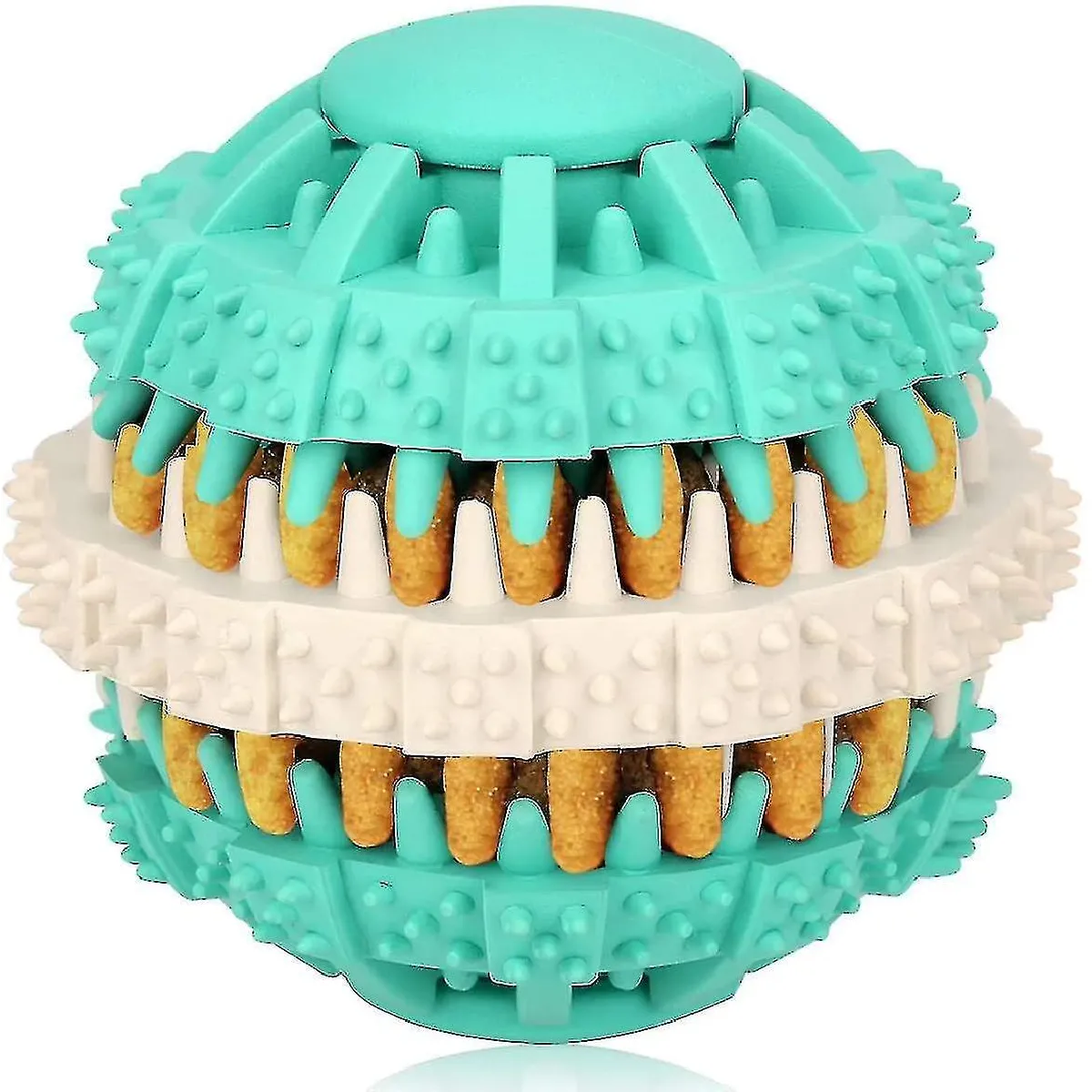 Meilleurs prix pour Jouet pour chien Jouet brosse à dents pour chien Nettoyeur en caoutchouc naturel, durable, bleu clair