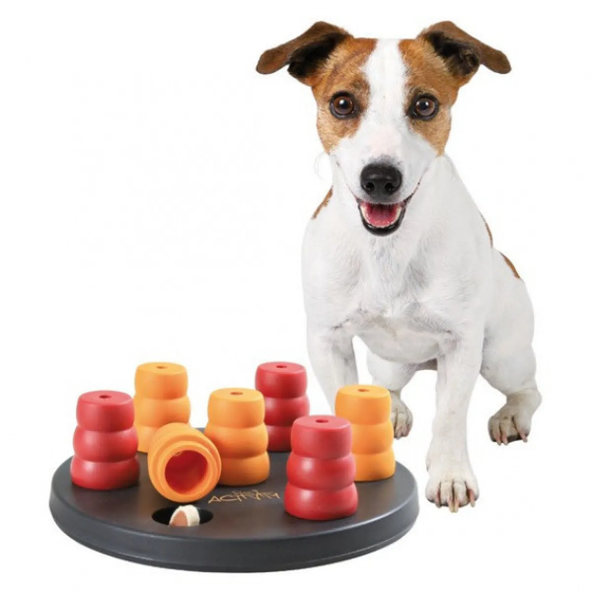 Trixie Dog Activity Mini Solitaire - Noir, Orange, Rouge Trixie Dog Activity Mini Solitaire - Noir, Orange, Rouge