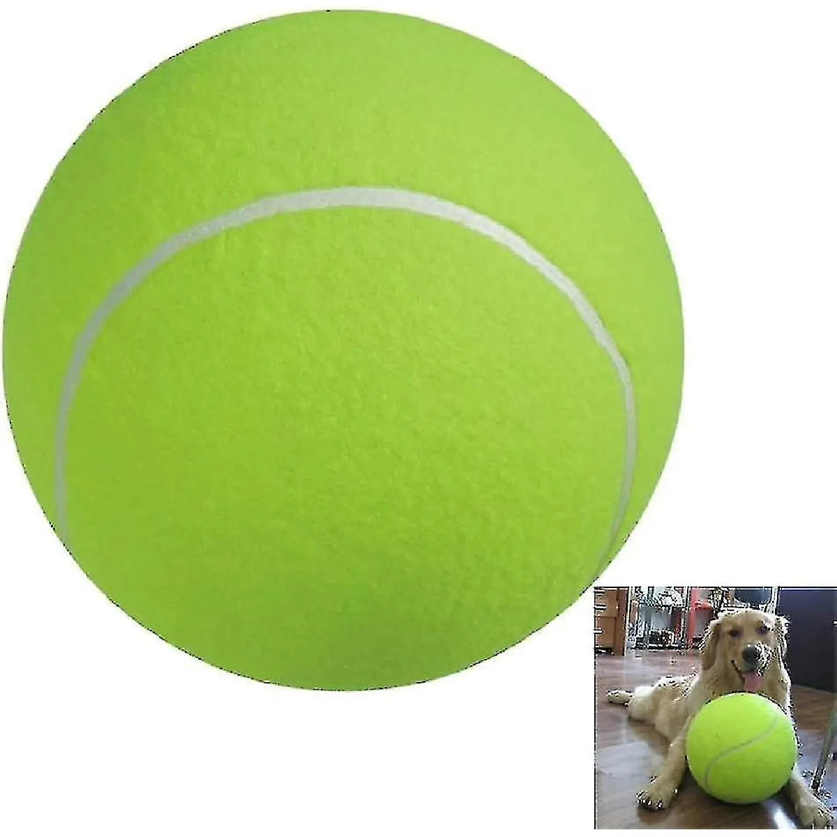 Comparer les prix de Tennis Ball Large Pet Toys Outdoor Sports Beach 9.5-inch
