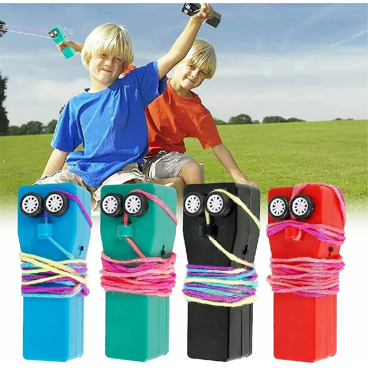 Comparer les prix de 2022 Nouveau Jouet Lasso String Shooter, Loop Lasso String Shooter Toy, Zip String Rope Propeller, Rope Launcher Propeller, Handheld Rope Launcher Toy, Handheld