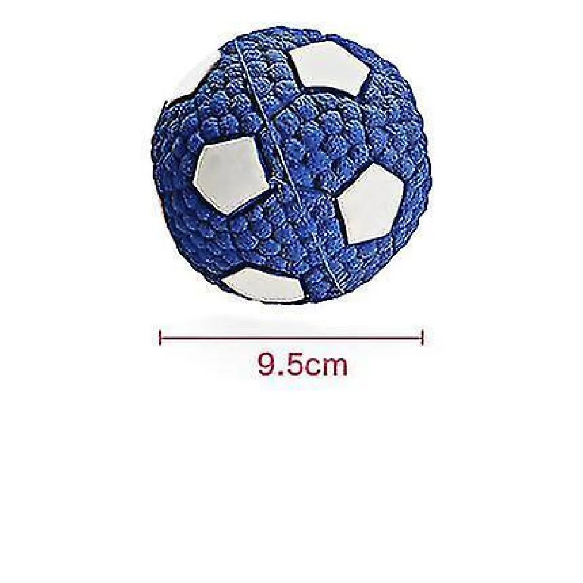 Comparer les prix de Shxx Pet Supplies Explosif Chien Jouets Latex Rugby Tennis Chien Morsure Sound Ball Pet Toys (9.5cm Grand Football) J922-343