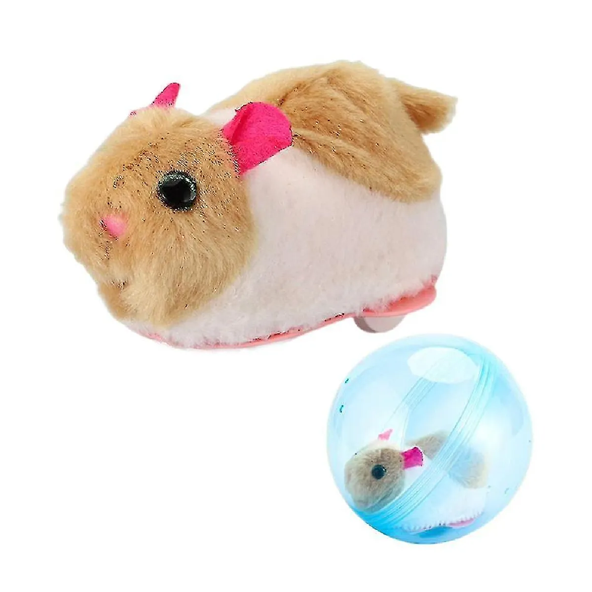 Meilleurs prix pour Jouet Hamster Running Ball Funny Toddlers Crawling Rolling Ball Rolling Cat Teasing Toy