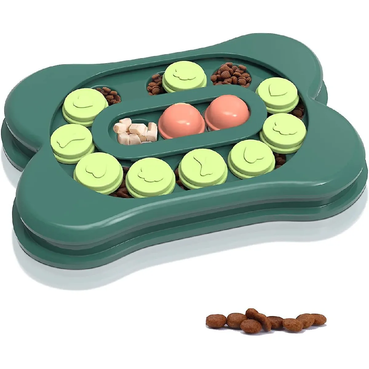 Comparer les prix de Jouets de Puzzle pour Chiens - Jouets pour Chiens pour Grands Chiens, Puzzle de Friandises pour Chiens pour Friandises d'entraînement, Jouets d'enrichissement pour Chiens pour l'entraînement au QI et la Stimulation Cérébrale