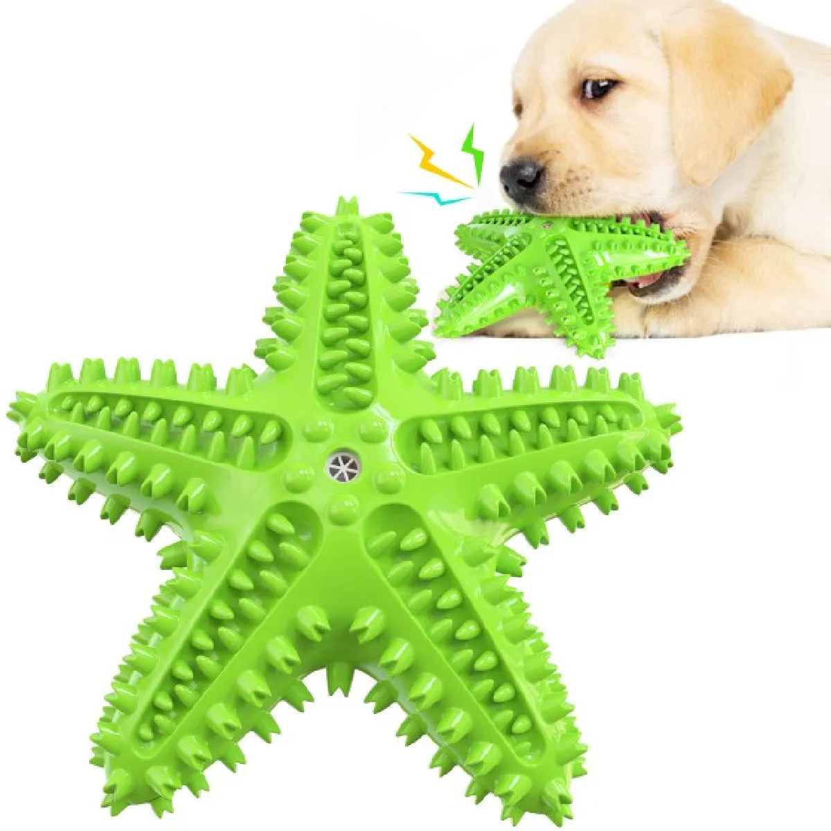 Star chien parlant jouet chien brosse à dents jouet animal de compagnie molaire nettoyage chien jouet interactif entraînement IQ jouet à mâcher durable   Jouets pour chiens