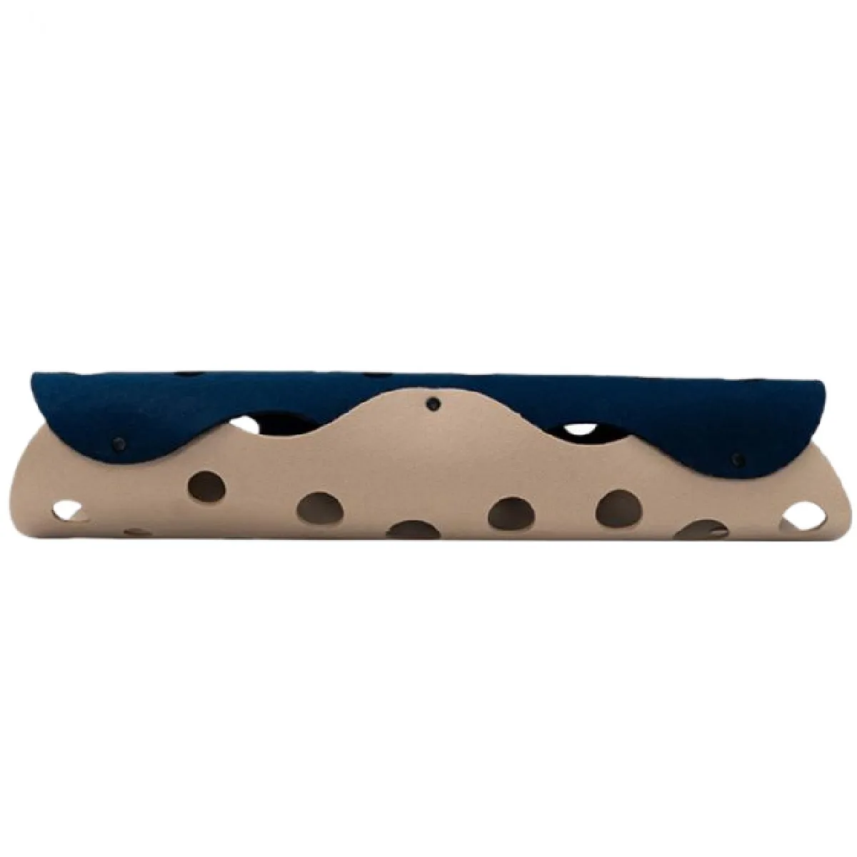 Comparer les prix de Chat jouant tunnel caché jouet chaton tapis de tunnel pliable avec trou de traçage multiple lit tube tunnel   jouet chat (khaki bleu)