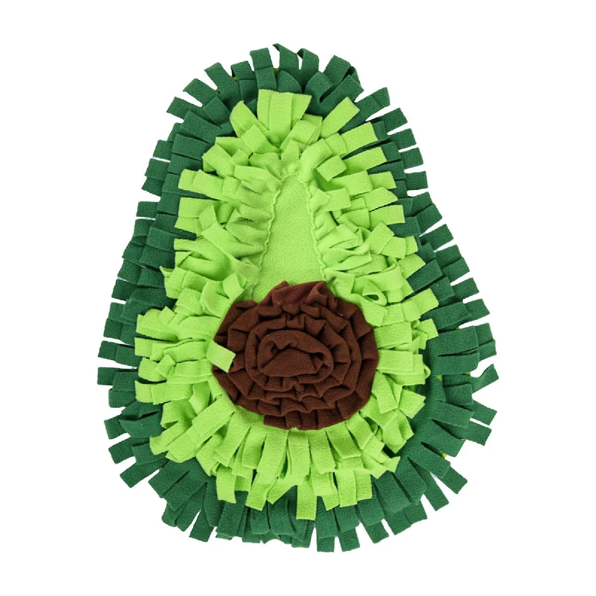 Meilleurs prix pour Snuffle Jouets pour chien Avocat rembourré Jouet distributeur mignon résistant à la mastication Jouets à mastiquer