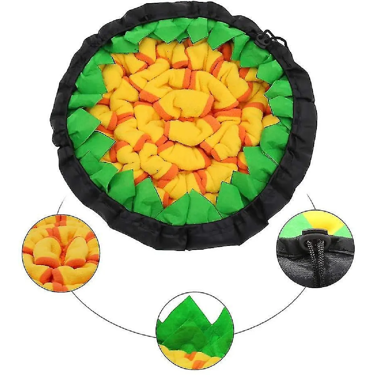 Comparer les prix de Tapis de reniflage pour chien, tapis de reniflage interactif pour chien Jouet de reniflage pour chien Tapis pour éducateurs