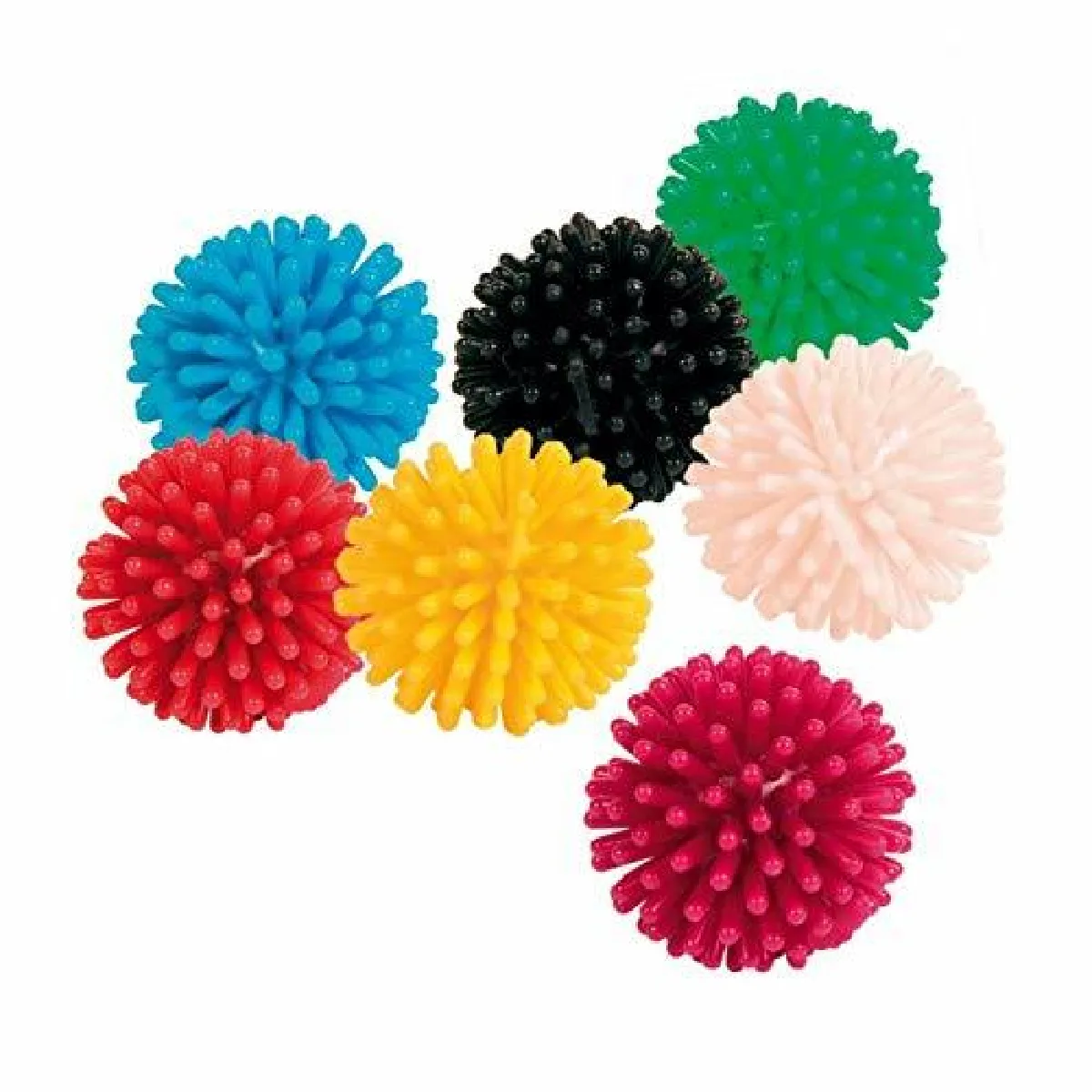 Trixie Jouet pour chat en plastique Balle en forme de hérisson - 3 cm Trixie Jouet pour chat en plastique Balle en forme de hérisson - 3 cm