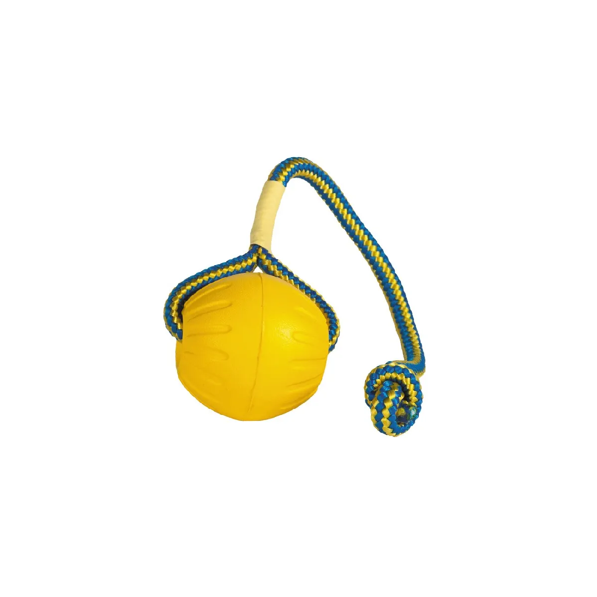 Starmark - Swing & Fling Durafoam Fetch Ball-Jaune Large - SMFFBRL