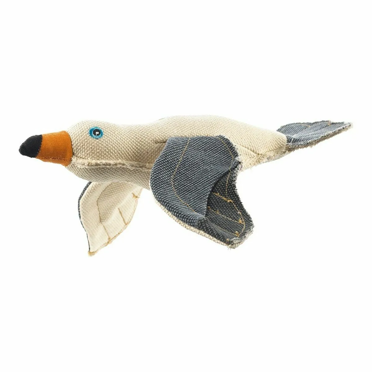 Jouet Peluche Mouette Blanc pour Chien Jouet Peluche Mouette Blanc pour Chien