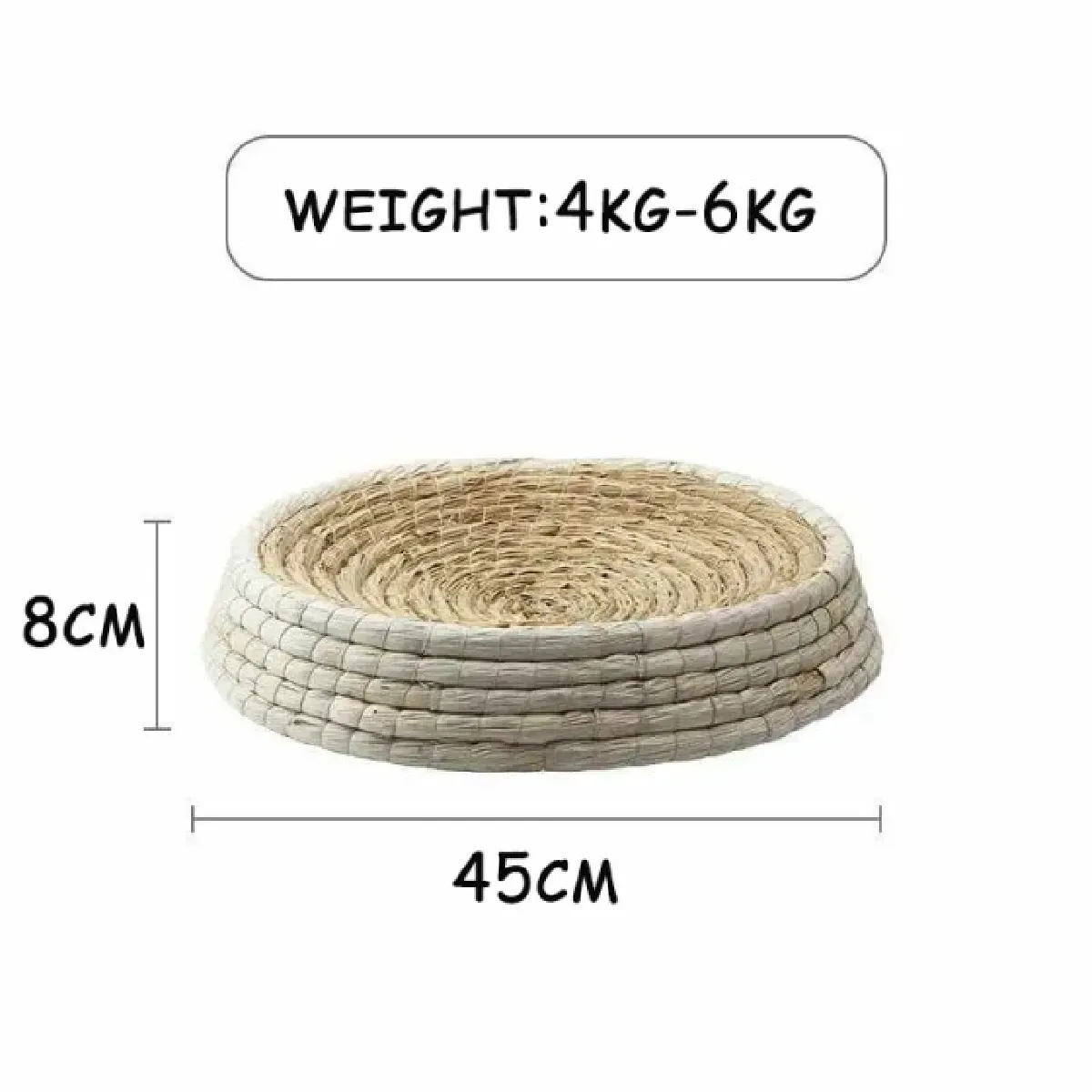 Meilleurs prix pour Lit de chat en paille tressée