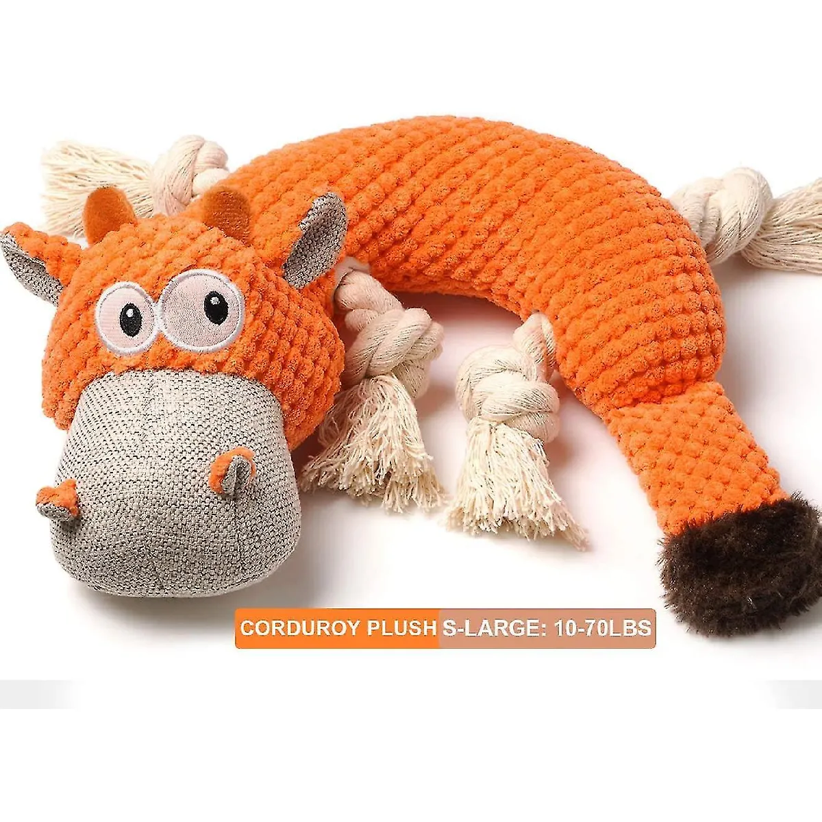 Comparer les prix de Jouets en peluche pour chien Jouets en peluche pour chien adaptés aux petits, moyens et grands chiens, chiots