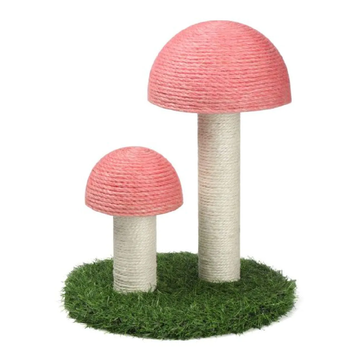 Comparer les prix de Fournitures pour animaux de compagnie Escalade épée naturelle Simulation pelouse chat gratter après gratter chat arbre tour champignon forme